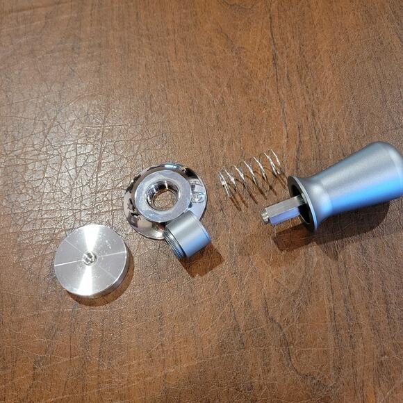 IKAPE 58mm Espresso Coffee Tamper, Spring Loaded, Stainless Steel - Picture 5 of 6